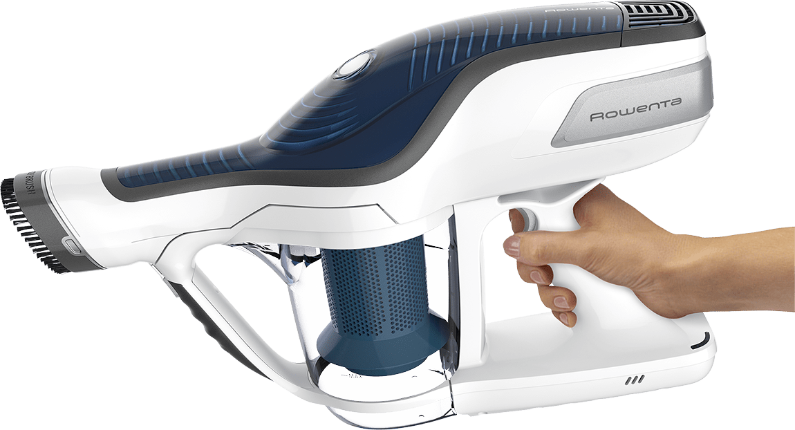 Profile view of the Air force flex vacuum cleaner